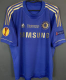 HAZARD #17 CFC Home Blue Retro Jersey 2012/13 (Have All Patch) 全臂章+2013胸前小字