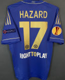HAZARD #17 CFC Home Blue Retro Jersey 2012/13 (Have All Patch) 全臂章+2013胸前小字