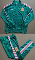 1985 Mexico Green Retro Style Jacket Tracksuit