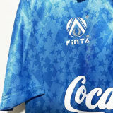 1993 Cruzeiro Home Blue Retro Soccer Jersey