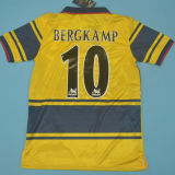 1997/1999 ARS Away Yellow Retro Soccer Jersey