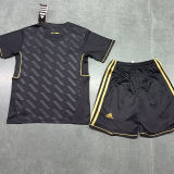 2011/12 RM Away Black Retro Kids Soccer Jersey