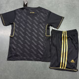 2011/12 RM Away Black Retro Kids Soccer Jersey