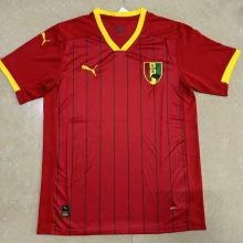 2024 Guinee Away Red Fans Soccer Jersey 几内亚