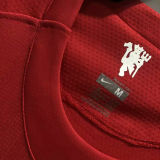 2007/08 M Utd Home Red Retro Kids Soccer Jersey