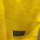 2013/14 Club America Home Yellow Retro Soccer Jersey