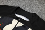 2024 PSG Black Yellow Sweater Tracksuit