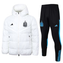 2024  Argentina White Cotton Jacket （A Set）