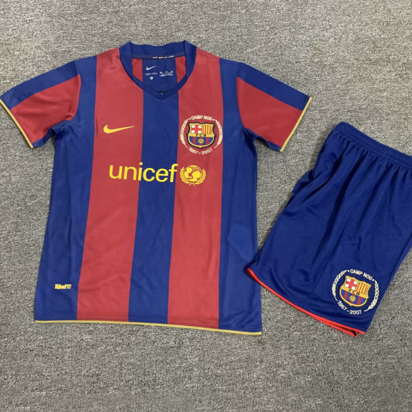 2007/08 BA Home Retro Kids Soccer Jersey