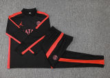 2024 PSG Black Sweater Tracksuit