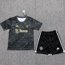 2024 M Utd x AD x  Stone Roses Kids Soccer Jersey
