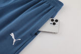 2024 Man City  Blue Gray Hoody Zipper Jacket Tracksuit