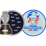 Conmebol Copa America USA 2024+9 Cup Patch Brazil Jersey 2024 美洲杯章+ 巴西专用9字杯 (You can buy it alone OR tell us which jersey to print it on. )