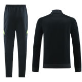 2024/25 AD~ Black Grey Jacket Tracksuit