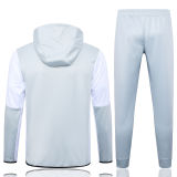 2024/25 Al Nassr  White Kids Hoody Zipper Jacket Tracksuit