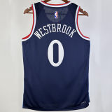 2024/25 Clippers WESTBROOK #0 Sapphire Blue NBA Jerseys