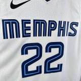2024/24 Grizzlies BANE #22 White NBA Jerseys Hot Pressed