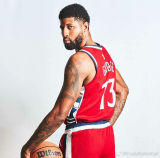 2024/25 Clippers HARDEN #1 Red NBA Jerseys