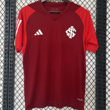 2024/25 Internacional Red Training Jersey  枣红色