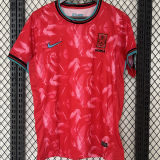KANGIN #18 South Korea Home Red Fans Soccer Jersey 2024/25