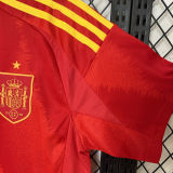 MORATA #7 Spain 1:1 Quality Home Red Fans Jersey 2024/25
