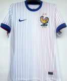 GRIEZMANN #7 France 1:1 Quality Away White Fans Jersey 2024/25