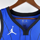 2024/25 Magic WAGNER #22 Sapphire Blue NBA Jerseys Hot Pressed