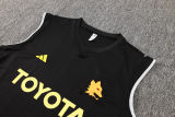 2024/25 Roma Black Vest Training Jersey(A Set)