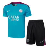 2024/25 PSG  Dark Green Training Jersey(A Set)