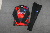 2024/25 Napoli  Red Black Kids Sweater Tracksuit