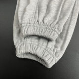 2024/25 Nk~ Grey Pure Cotton Sports Trousers Zipper style