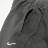 2024/25 Nk~ Black Pure Cotton Sports Trousers Zipper style