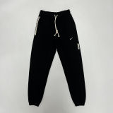 2024/25 Nk~ Black Pure Cotton Sports Trousers Zipper style