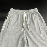 2024/25 Nk~ Grey Pure Cotton Sports Trousers Zipper style
