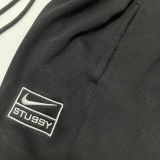 2024/25 Nk~ Black Pure Cotton Sports Trousers Zipper style