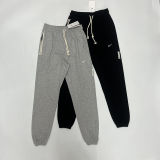 2024/25 Nk~ Grey Pure Cotton Sports Trousers Zipper style