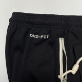 2024/25 Nk~ Black Pure Cotton Sports Trousers Zipper style