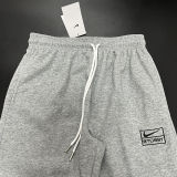 2024/25 Nk~ Grey Pure Cotton Sports Trousers Zipper style