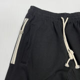 2024/25 Nk~ Black Pure Cotton Sports Trousers Zipper style
