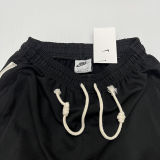 2024/25 Nk~ Black Pure Cotton Sports Trousers Zipper style