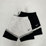 2024/25 Nk~ White Black NBA Shorts Pants