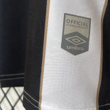2024/25 Santos 1:1 Quality Away White Black Fans Jersey