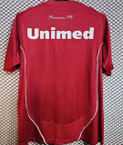2010 Fluminense Home Red Retro Soccer Jersey