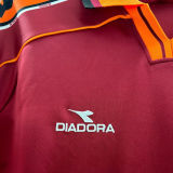 1998/99 Roma Home Retro Soccer Jersey
