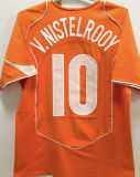 2004 NL Home Orange Retro Soccer Jersey