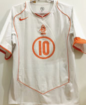 2004 NL Away White Retro Soccer Jersey