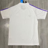 1984/85 RM White Home Retro Soccer Jersey