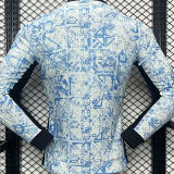 2024/25 Portugal Away Player Version Long Sleeve Jersey