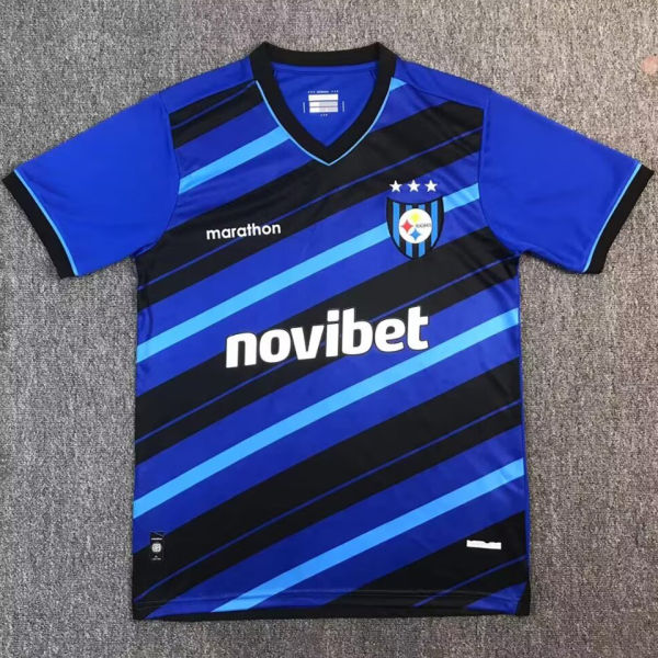 2024/25 Huachipato Home Blue Fans Soccer Jersey 瓦齐巴托