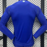 2024/25 Argentina Away Blue Player Version Long Sleeve Jersey (Have FlFA World Champion 2022 有胸前章)